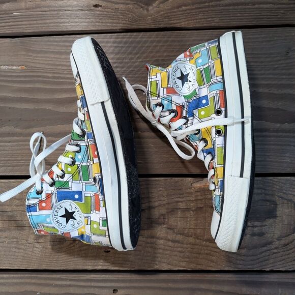 Converse Graphic High-Tops M7/W9 - Picture 1 of 10